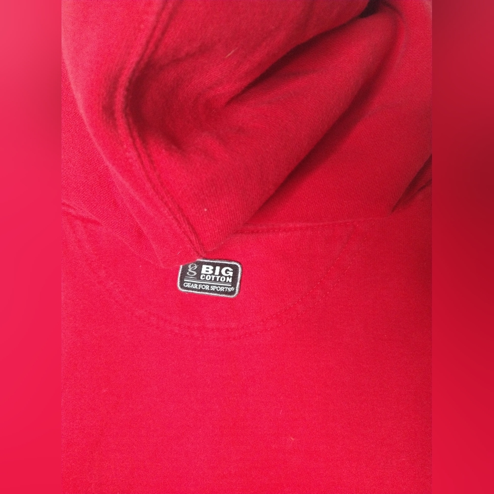 Texas Rangers 2010 World Series Sweat Shirt Red 2 XL Baseball Big Cotton - Picture 7 of 10